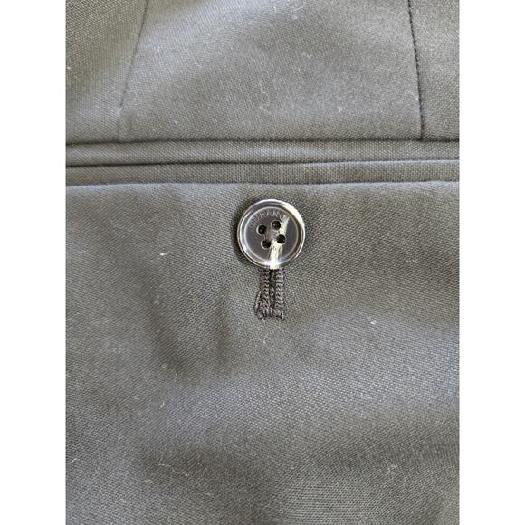 Black Murano Men's Alex Slim-Fit Flat-Front Dress Pants- Sz 30x28 - Picture 7 of 7